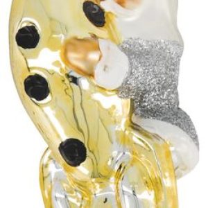 HEMA Kerstbal Glas Kerstman Raket