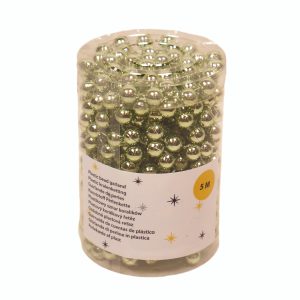 Kralenketting Groen (plastic) – 5 meter